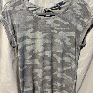 Army Patterned Women's Shirt by Democracy - Size S